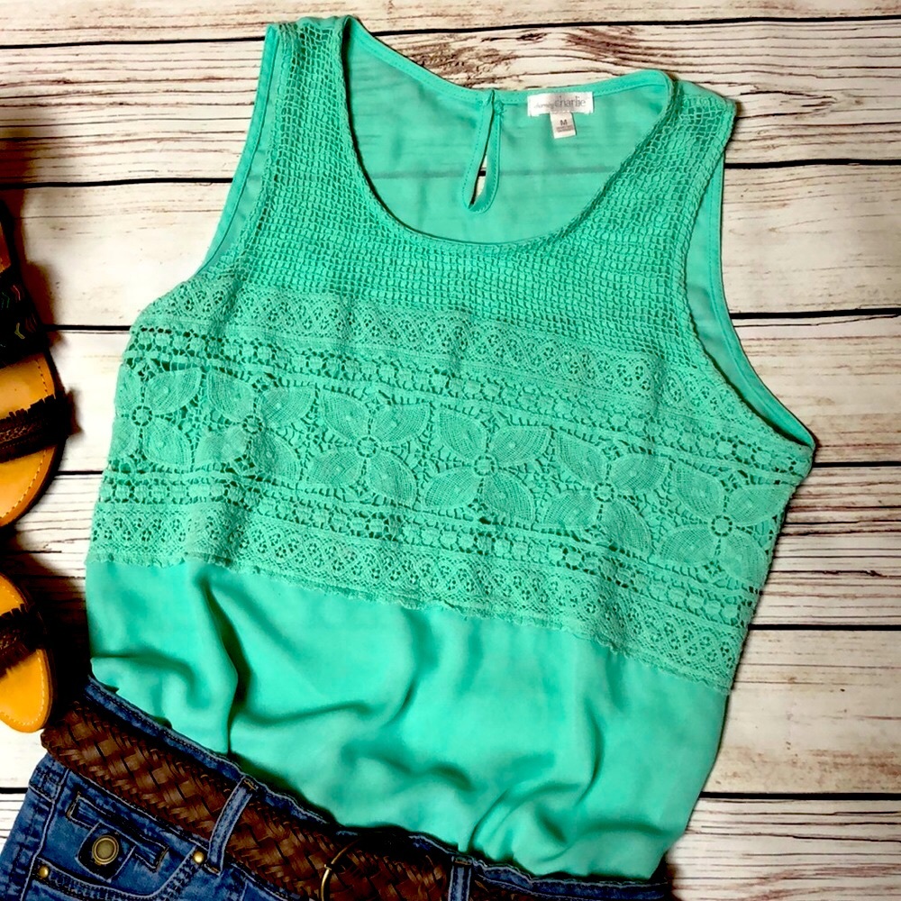 Sweet Romantic Pullover Tank Top
